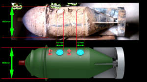Les premières images du type de bombe chimique utilisé dans les attaques au sarin en Syrie